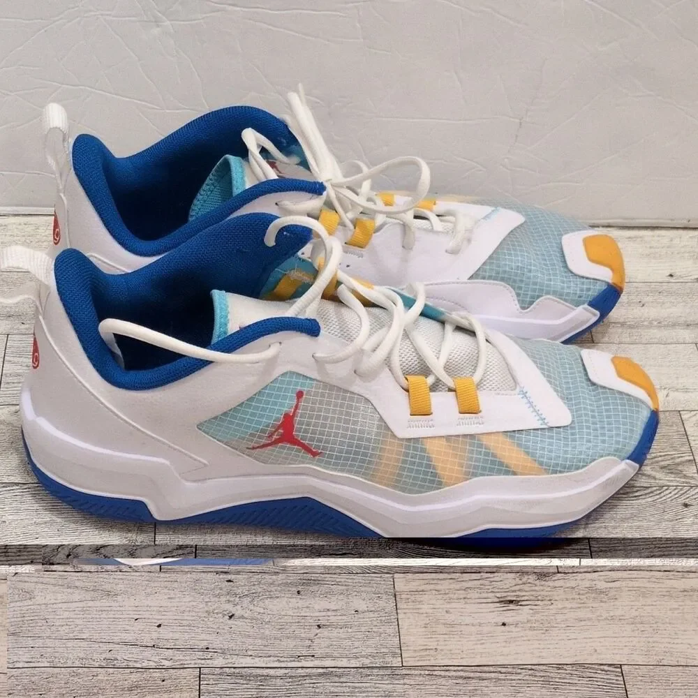 Nike Jordan One Take 4 'White Lagoon Pulse' Men's Shoes Size 14